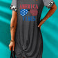 AMERICA VIBES Graphic Twisted Dress