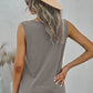 Quarter-Snap Scoop Neck Tank