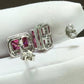 Shiny and Elegant 2 Carat Moissanite Stud Earrings