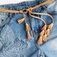 Braid Belt with Tassels