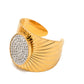 Wide Band Stainless Steel Open Ring