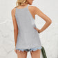 Grecian Neck Knit Tank