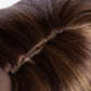 Full Machine Short Wave Bobo Wigs in Brown 10''