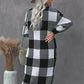 Buffalo Plaid Duster Cardigan