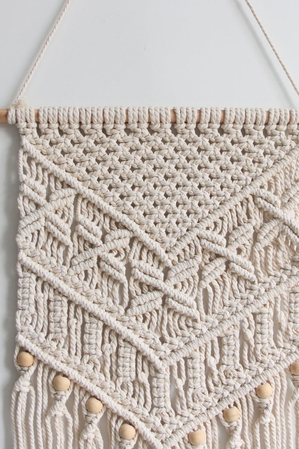 Macrame Fringe Wall Hanging