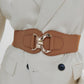 Alloy Buckle Elastic Belt
