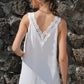 Spliced Lace Deep V Tank