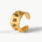 18K Gold-Plated Zircon Ring