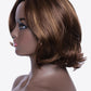 Full Machine Short Wave Bobo Wigs in Brown 10''