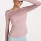Quick-Dye Curved Hem Sports Top