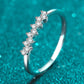 Eye-Catching 925 Sterling Silver Moissanite Ring