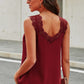 V-Neck Lace Tank Top