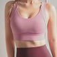 Back At It Again Crisscross Back Sports Bra