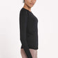 Quick-Dye Curved Hem Sports Top