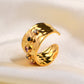 18K Gold-Plated Zircon Ring