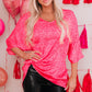 Leopard V-Neck Top