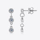 Moissanite 925 Sterling Silver Drop Earrings