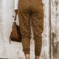 Arrow Print Elastic Waist Joggers