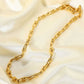 18K Stainless Steel U-Shape Chain Necklace