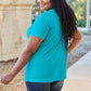 Basic Bae Full Size V-Neck Short Sleeve T-Shirt