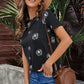 Dandelion Print Round Neck Tee