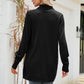 Open Front Long Sleeve Longline Cardigan