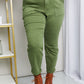 Judy Blue Full Size Drawstring Waist Pocket Jeans
