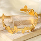 Butterfly-Shape Open Bracelet