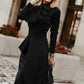 Bow Detail Long Sleeve Dress