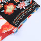 Embroidered Round Neck Short Sleeve Top