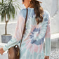 Tie-Dye Raglan Sleeve Top