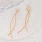 18K Gold Plated Clip-On Earrings