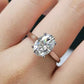 2.5 Carat Moissanite Solitaire Ring