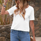 Just For You Cuffed Sleeve T-Shirt