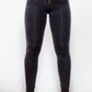 Zip Closure Skinny Jeans