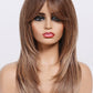 Mid-Length Wave Synthetic Wigs 24''