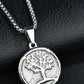 Tree Of Life Pendant Stainless Steel Necklace