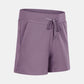 Drawstring Waist Yoga Shorts