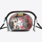 Nicole Lee USA 3-Piece Patterned Crossbody Pouch