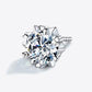 Stuck On You 4 Carat Moissanite Stud Earrings