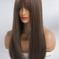 Full Machine Long Straight Synthetic Wigs 26''