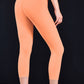 Feel Like Skin Elastic Waistband Cropped Yoga Leggings