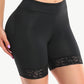 Full Size Lace Trim Lifting Pull-On Shaping Shorts