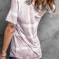 Tie-Dye Henley T-Shirt