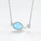 Opal Dolphin 925 Sterling Silver Necklace