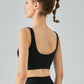 Breathable Zip-Up Sports Bra