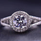 Shiny and Chic 1 Carat Moissanite Ring