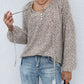 Leopard Print Tie Neck Blouse