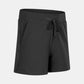 Drawstring Waist Yoga Shorts