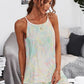 Tie-Dye Cami and Shorts Lounge Set